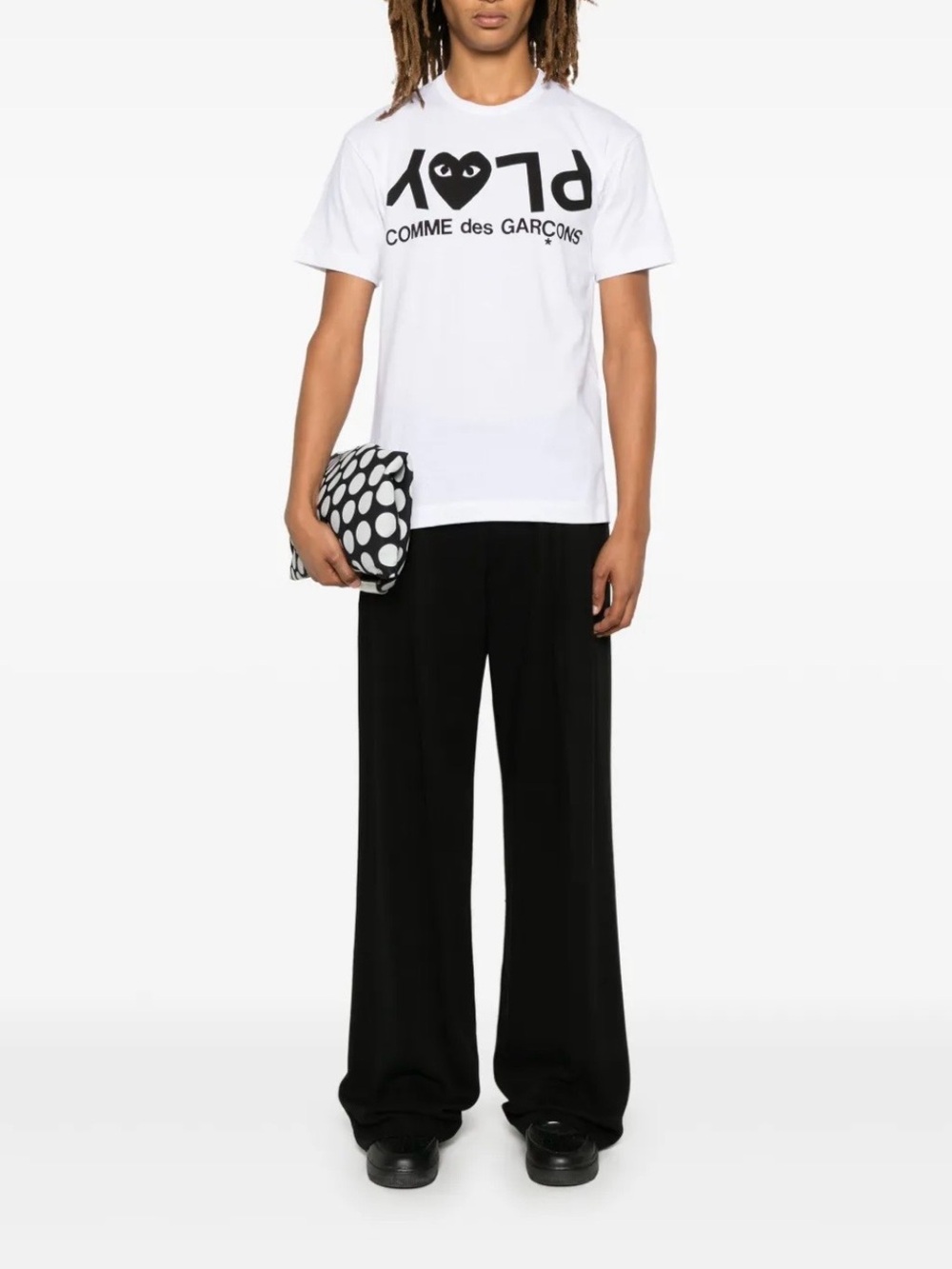 Comme des Garçons PLAY Logo Print Tee